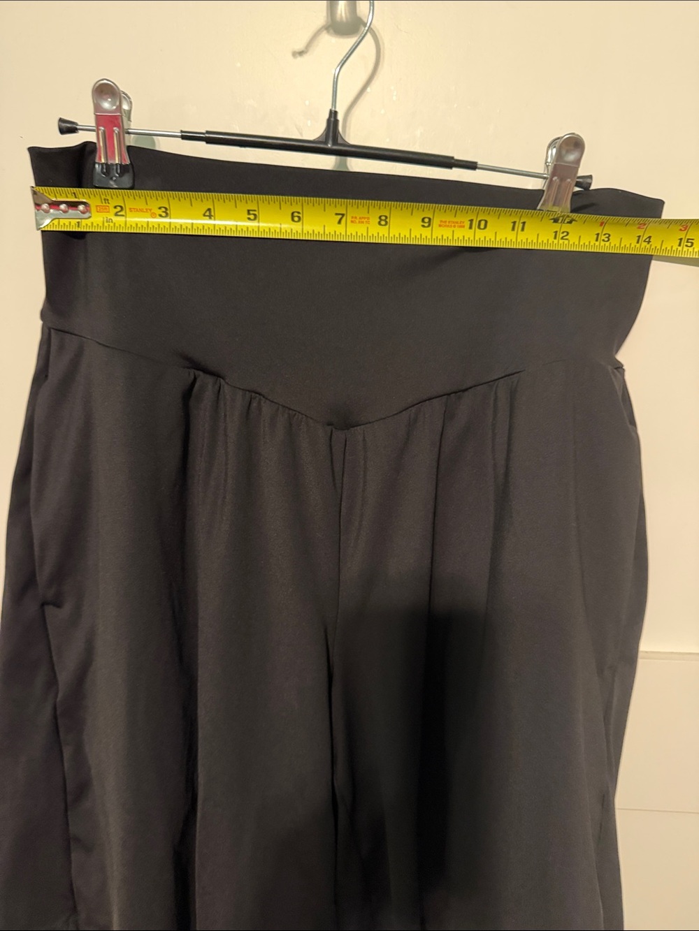 HALARA Black Athletic Long Line Shorts with Wide Waistband Size XL Golf Tennis - Picture 7 of 7